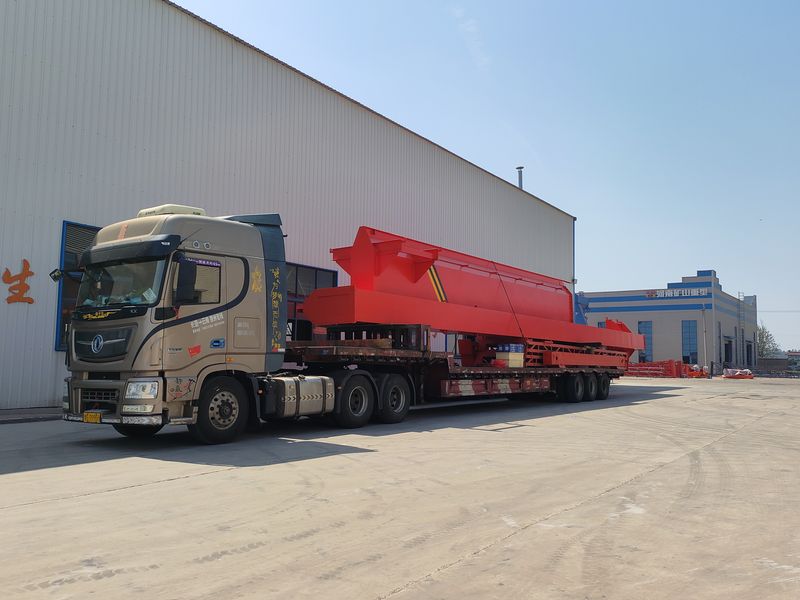 電動葫蘆門式起重機 MHxh16t—32m 制作完成，發(fā)往新疆交付客戶使用。