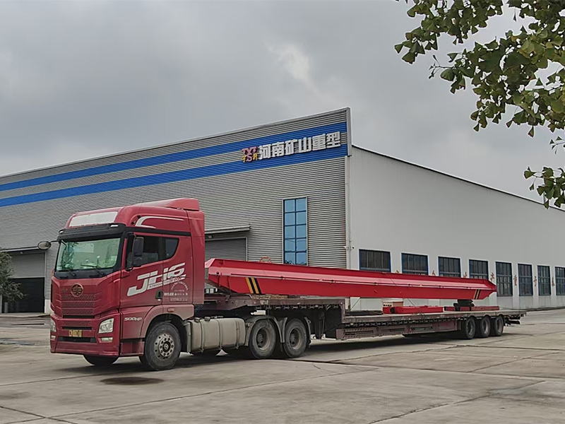 電動單梁起重機(jī) LD5t-17.76m 制作完成  裝車發(fā)出